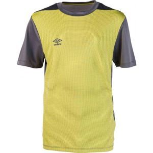 Umbro TICKING POLY TEE JNR TRAINING žltá XL - Chlapčenské športové tričko