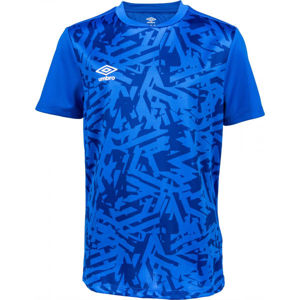 Umbro SHATTERED JERSEY Chlapčenské športové tričko, modrá,tmavo modrá, veľkosť