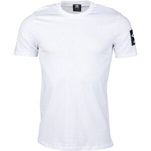 Umbro FW TERRACE GRAPHIC TEE Pánske tričko, biela, veľkosť 2XL