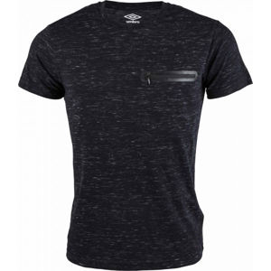 Umbro GIORGIO Pánske tričko, čierna, veľkosť