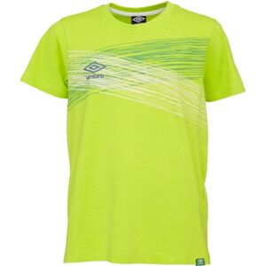 Umbro PAKSO Chlapčenské tričko, svetlo zelená, veľkosť