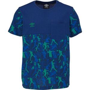 Umbro PULLO Chlapčenské tričko, tmavo modrá, veľkosť