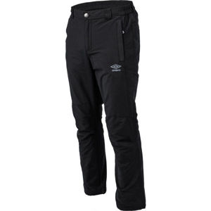 Umbro RICARDO Pánske zateplené nohavice, čierna, veľkosť S