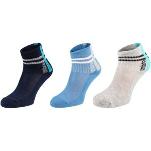 Umbro STRIPED SPORTS SOCKS JNR - 3 PACK Detské  ponožky, mix, veľkosť 32/35
