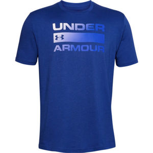 Under Armour TEAM ISSUE WORDMARK SS tmavo modrá XL - Pánske tričko