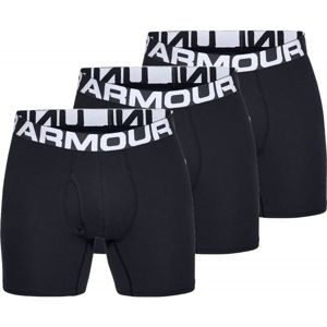 Under Armour CHARGED COTTON 6IN 3 PACK čierna S - Pánske boxerky