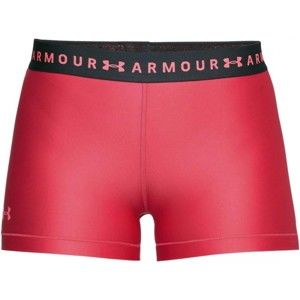 Under Armour HG ARMOUR SHORTY červená XL - Dámske kompresné šortky