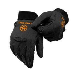 Unihoc GOALIE GLOVES PACKER Florbalové brankárske rukavice, čierna, veľkosť 2XS/XS