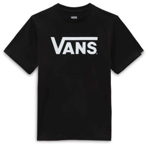 Vans CLASSIC VANS-B Chlapčenské tričko, čierna, veľkosť S