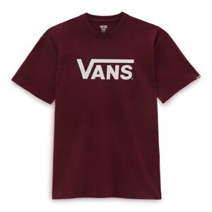 Vans CLASSIC VANS TEE-B Pánske tričko, vínová, veľkosť XL