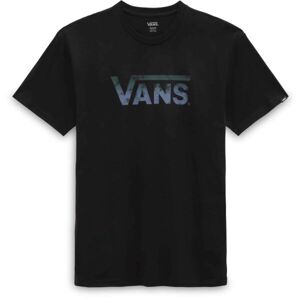 Vans GRADIENT V-B Pánske tričko, čierna, veľkosť XXL