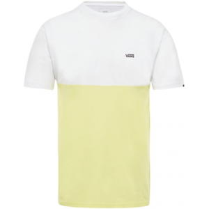 Vans COLORBLOCK TEE žltá XL - Pánske tričko