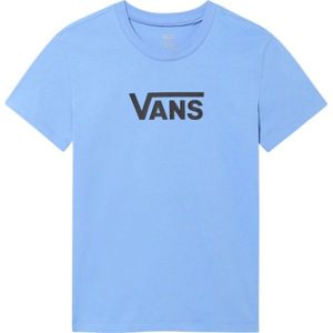 Vans WM FLYING V CREW TEE modrá L - Dámske tričko