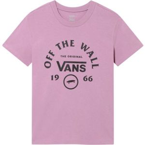 Vans WM ATTENDANCE CREW TEE ružová M - Dámske tričko