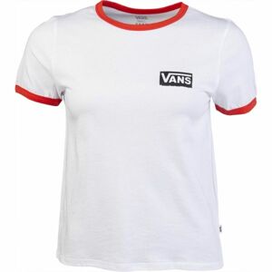 Vans WM AVENUE RINGER biela M - Dámske tričko
