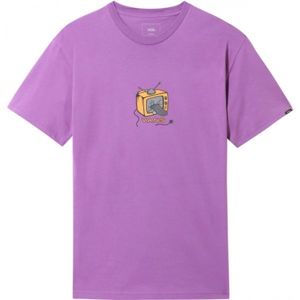 Vans MN SKATE TV SS fialová XL - Pánske tričko