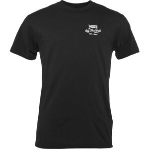 Vans WORKED-B Black Pánske tričko, čierna, veľkosť S