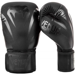 Venum IMPACT BOXING GLOVES Boxerské rukavice, čierna, veľkosť 14 OZ