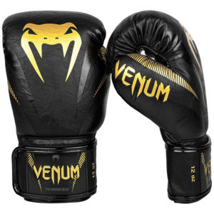 Venum IMPACT Boxérske rukavice, čierna, veľkosť 14 OZ