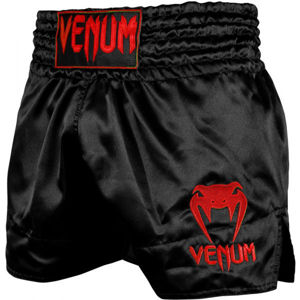 Venum MUAY THAI SHORTS CLASSIC Boxerské kraťasy, čierna, veľkosť XL