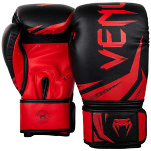 Venum CHALLENGER 3.0 BOXING GLOVES Boxerské rukavice, červená, veľkosť 12 OZ