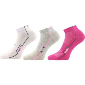 Voxx S-KATOIC 3P Dievčenské ponožky, ružová, veľkosť 25-29