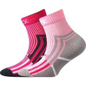 Voxx MAXTERIK Športové ponožky, ružová,sivá,čierna, veľkosť