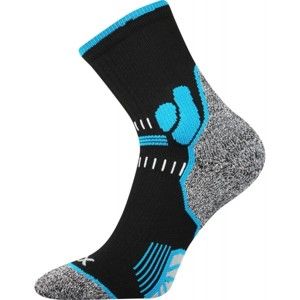 Voxx PONOŽKY RIVAL 16 Trekingové ponožky, čierna,sivá,modrá, veľkosť