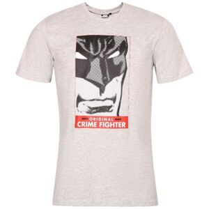 Warner Bros BATMAN FIGHT Pánske tričko, sivá, veľkosť XL