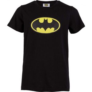 Warner Bros BTMN Chlapčenské tričko, čierna,žltá, veľkosť