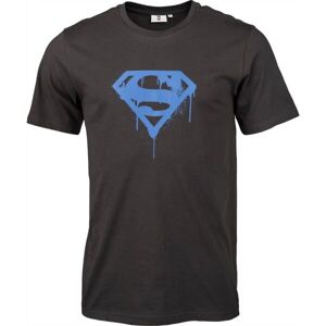 Warner Bros SUPERMAN Pánske tričko, čierna, veľkosť XXL