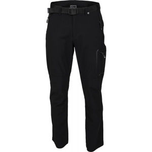 Willard ALEK Pánske nohavice z tenkého softshellu, čierna, veľkosť 2XL