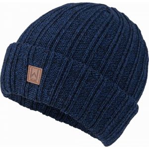 Willard CANAR Pánska pletená čiapka, tmavo modrá, veľkosť UNI