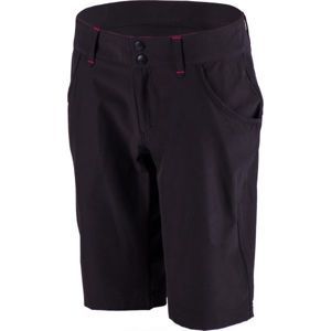 Willard CHRISTEL Dámske outdoorové šortky, čierna,ružová, veľkosť