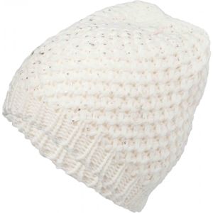 Willard ALKA Dámska pletená čiapka, biela, veľkosť