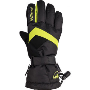 Willard KIERAN Pánske lyžiarske rukavice, čierna, veľkosť S