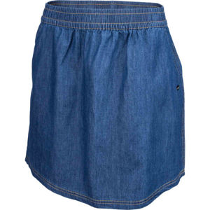 Willard LELA Dámska plátená sukňa s džínsovým vzhľadom, modrá, veľkosť 40