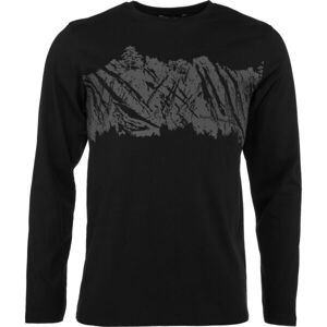 Willard LUZAR Pánske tričko, čierna, veľkosť L
