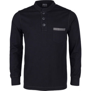 Willard EMANUEL Pánske tričko, čierna,tmavo sivá, veľkosť