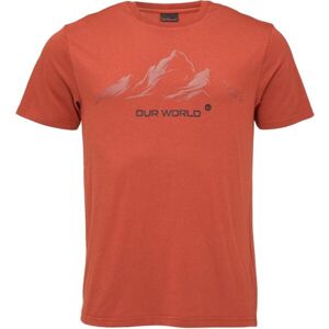 Willard VILEMON Pánske tričko, oranžová, veľkosť S