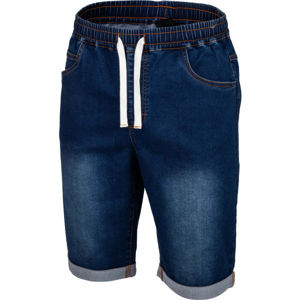 Willard WON modrá S - Pánske  šortky s džínsovým vzhľadom