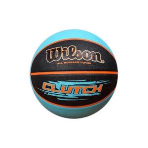 Wilson CLUTCH RBR BSKT BLAQU - Basketbalová lopta