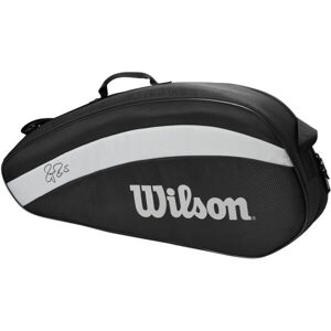 Wilson FEDERER TEAM 3 Tenisová taška, čierna, veľkosť os