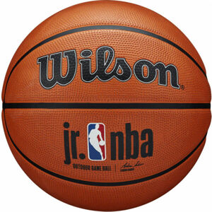 Wilson JR NBA AUTH SERIES Juniorská basketbalová lopta, hnedá, veľkosť 5