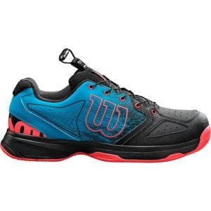 Wilson KAOS JUNIOR QL Juniorská tenisová obuv, modrá, veľkosť 36