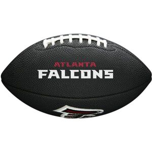 Wilson MINI NFL TEAM SOFT TOUCH FB BL AT Mini lopta na americký futbal, čierna, veľkosť os