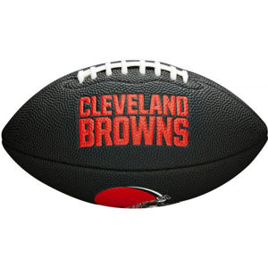 Wilson MINI NFL TEAM SOFT TOUCH FB BL Mini lopta na americký futbal, čierna, veľkosť os
