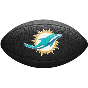Wilson MINI NFL TEAM SOFT TOUCH FB BL MI Mini lopta na americký futbal, čierna, veľkosť os