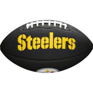 Wilson MINI NFL TEAM SOFT TOUCH FB BL PT Mini lopta na americký futbal, čierna, veľkosť os