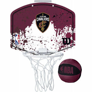 Wilson NBA MINI HOOP CAVALIERS Mini basketbalový kôš, červená, veľkosť UNI